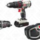 Porter Cable 20V Hammer Drill | $80 | Amazon
Porter Cable Oscillating Multitool | $75 | Amazon
Porter Cable Bluetooth Radio | $59 | Amazon